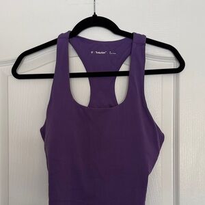 Aritzia Purple Racerback Tank Top